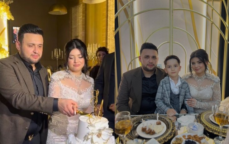 Oğlu nişandan yeni görüntülər paylaşdı