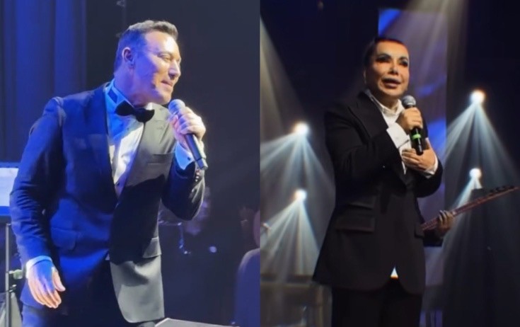 Mustafa Sandal və Yıldız Usmanova Bakıdakı toyda - Video