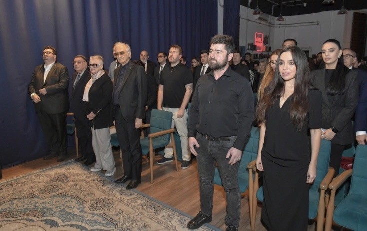 Leyla Əliyeva Ulu öndərin xatirə gecəsində - Fotolar