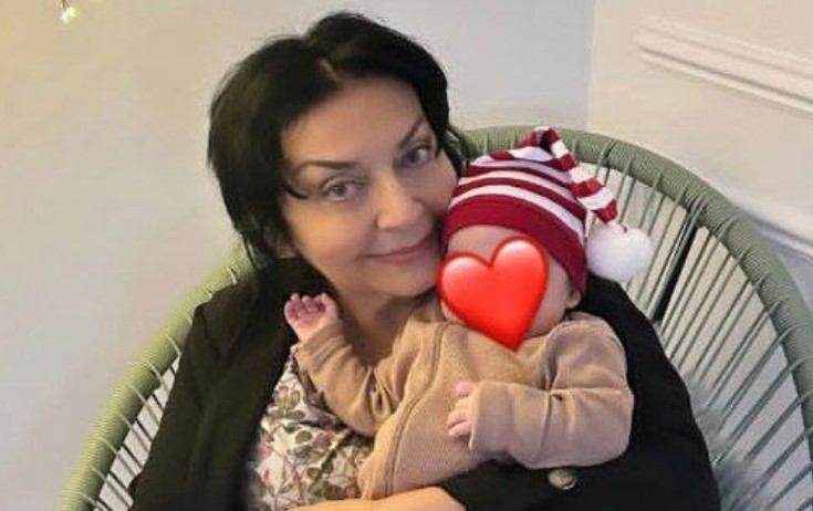 Həmidə Ömərova ilk dəfə nəvəsini paylaşdı - Foto