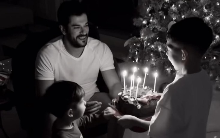 Oğulları Burak Özçiviti belə təbrik etdi - Foto