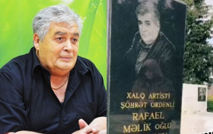 Rafael Dadaşovun məzarından video paylaşdı
