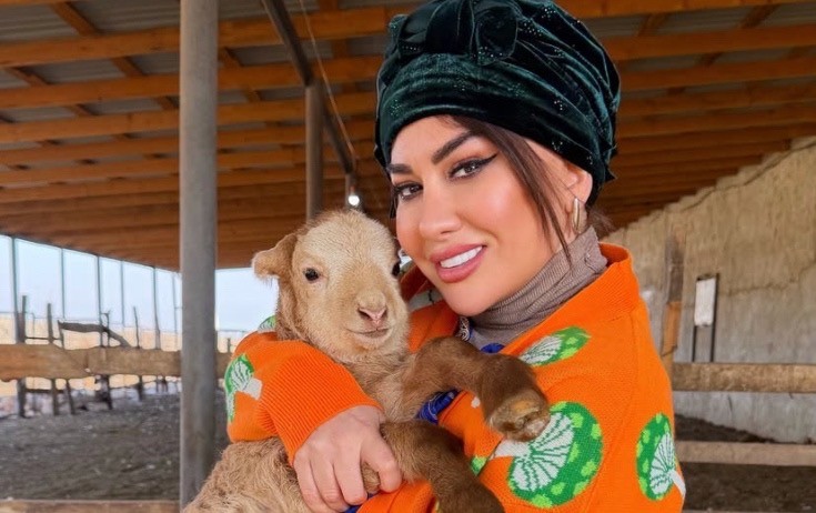 Fatimə fermadan görüntülərini paylaşdı - Video