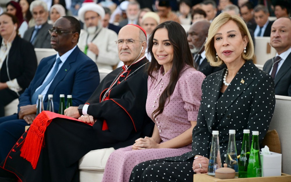 Leyla Əliyeva “İnsan Qardaşlığı Məclisi”ndə - Fotolar