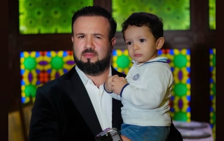 Elnurdan oğlu ilə bağlı paylaşım - Foto