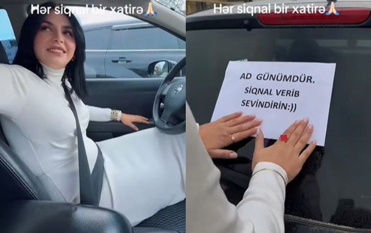 Ad günü trendinə ona baha başa gəldi - Video