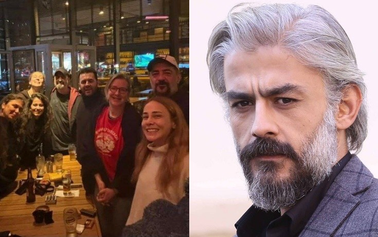 Aktyorun dəfnindən çıxıb pivə içməyə getdilər - Foto