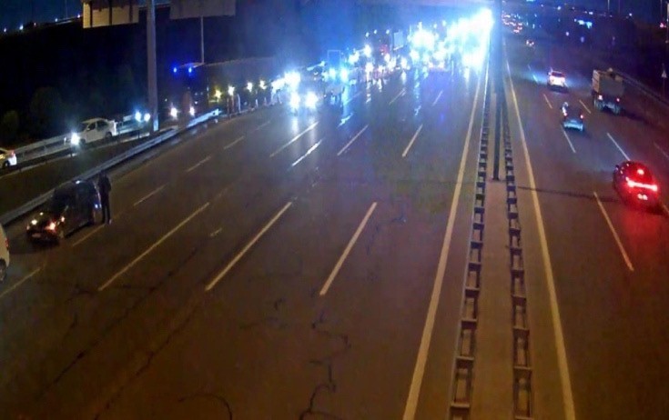Aeroport yolu açıldı