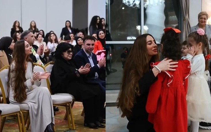 Arzu Əliyeva bədii-yaradıcılıq gecəsində - Video