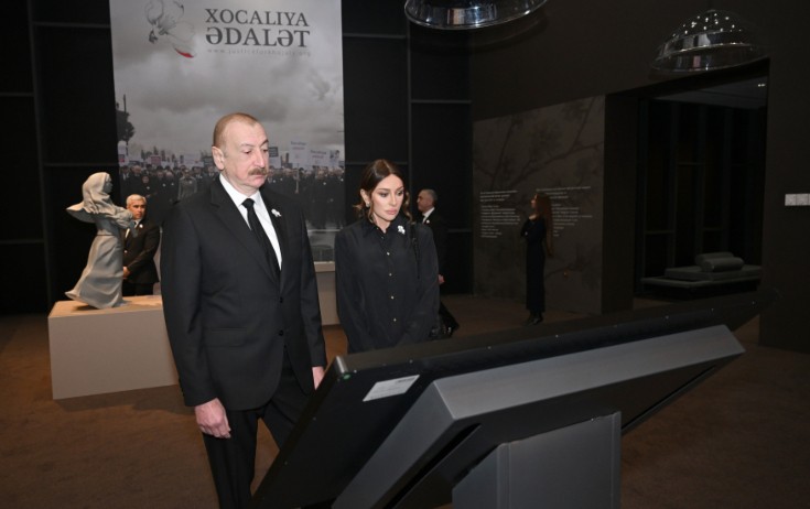 Xocalı Soyqırımı Memorialının açılışından - Fotolar