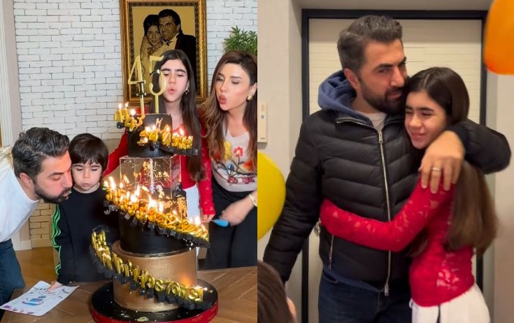 Ailəsindən Zaura ad günü sürprizi