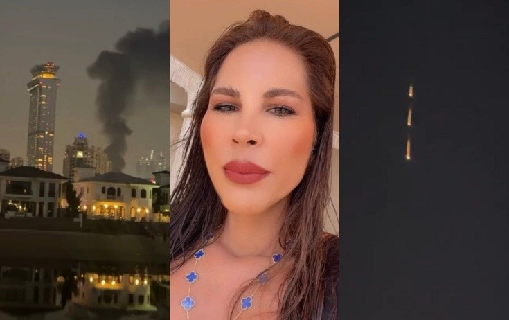 Türkiyəli aparıcı Dubayda yaşadığı qorxu dolu anları paylaşdı - Video