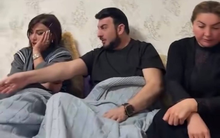 Fatimə küsülü olduğu Nazilənin evində - Video