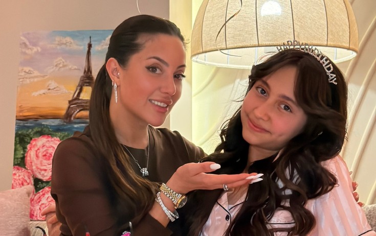 Qızının ad günündə spa mərkəz bağlatdırdı - Fotolar+Video