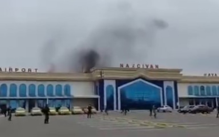 İran Naxçıvanı vurdu - Video
