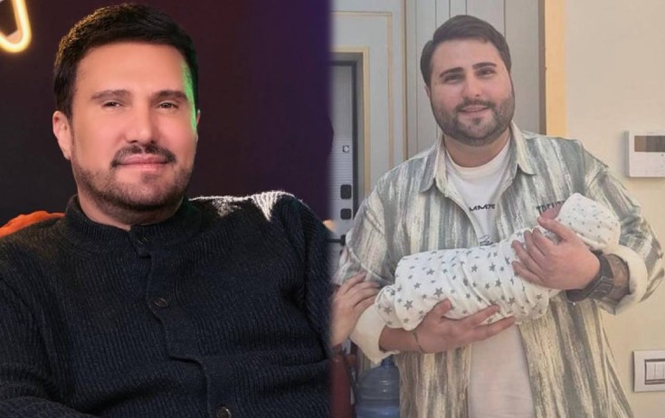 Yeni doğulan nəvəsinin fotosunu paylaşdı