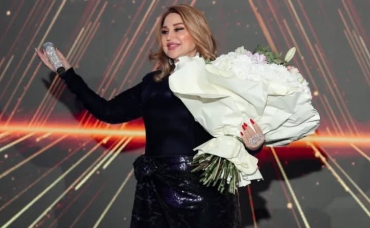 Mələkxanım Eyubovaya Rusiyada mükafat verdilər - Fotolar