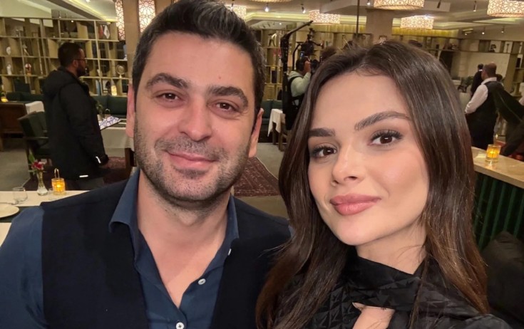 Tanınmış aktrisa "Uzak şehir"də - Foto