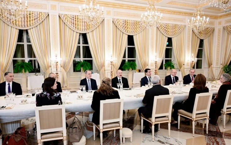 Prezident Antonio Koşta ilə naharda - Fotolar