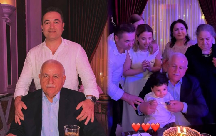 Atasına ad günü etdi - Video