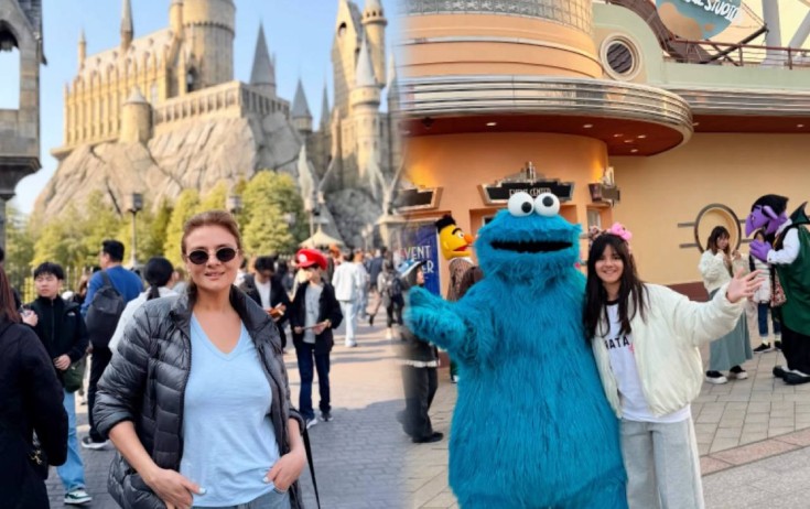 Kamilə Babayeva məşhur "Universal Studios Japan"da - Video