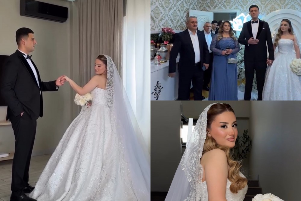 Ehtiram Hüseynovun qızının toyu oldu - Video
