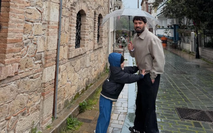 Zamiq oğlu ilə Antalyada - Fotolar