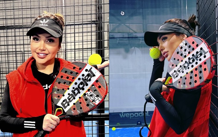 Samirə Mustafayevanın tennis sevgisi - Fotolar