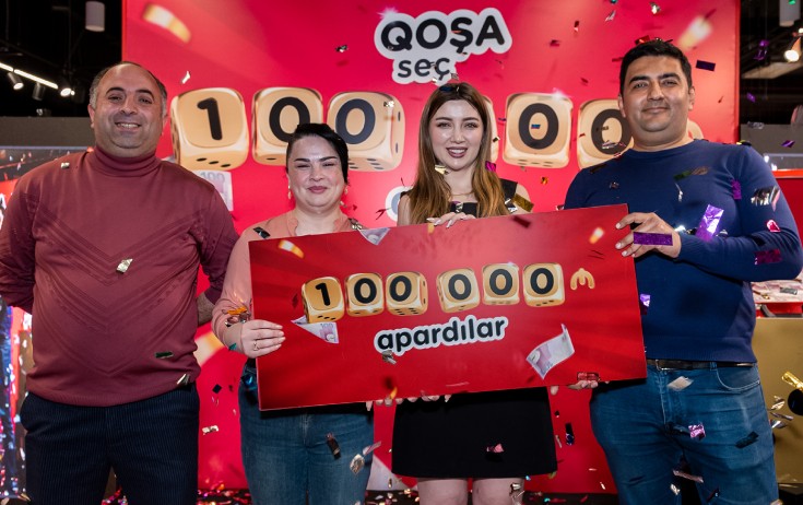 “Kontakt”da növbəti 100 000 manat uduldu - Fotolar
