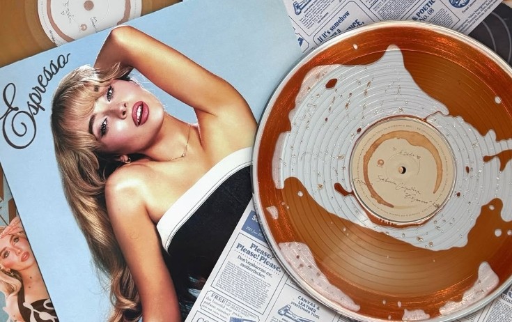 “Espresso” mahnısına özəl qeyri-adi vinil buraxıldı