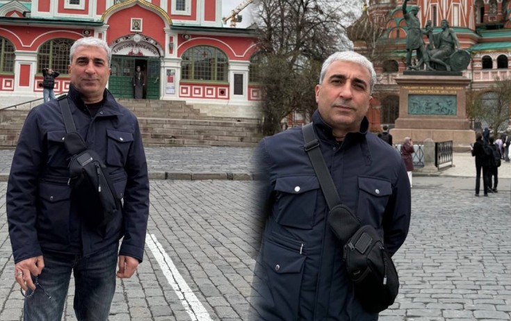 Rafael İsgəndərovun Moskva gəzintisi - Fotolar