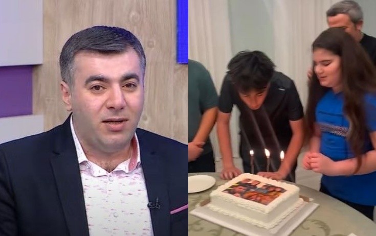 Ailəsi Rəşad Dağlısız ad gününü belə qeyd etdi - Video