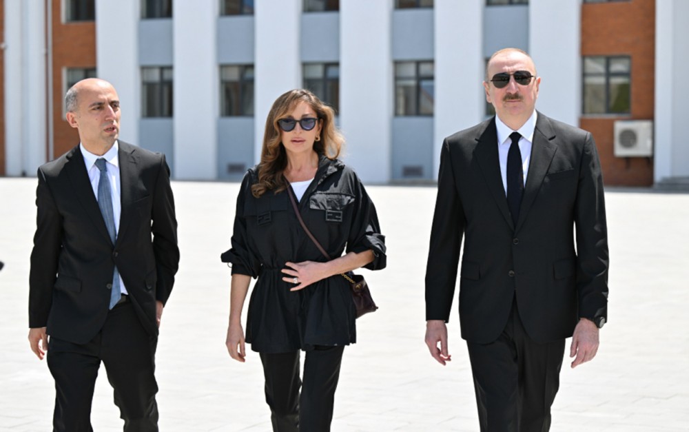Şükürbəyli kəndinin açılışı oldu - Fotolar