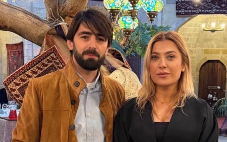 Elşad Xose xanımı ilə - Foto