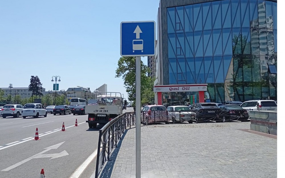 Sabahdan bu zolaqlara girsəniz, cərimələnəcəksiniz