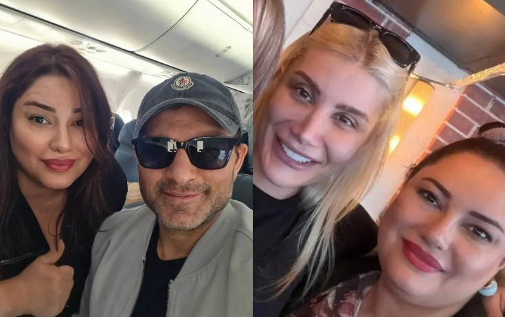 Aytən Səfərova Rafet El Roman və İrem Derici ilə bir arada - Fotolar