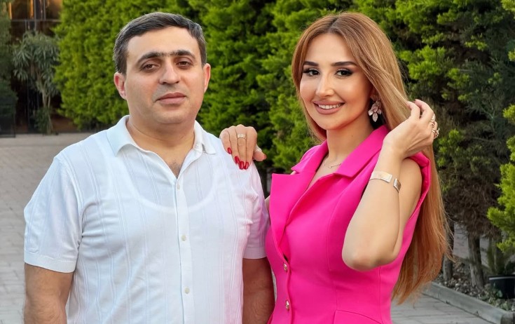 Aytəkin həyat yoldaşı ilə - Fotolar