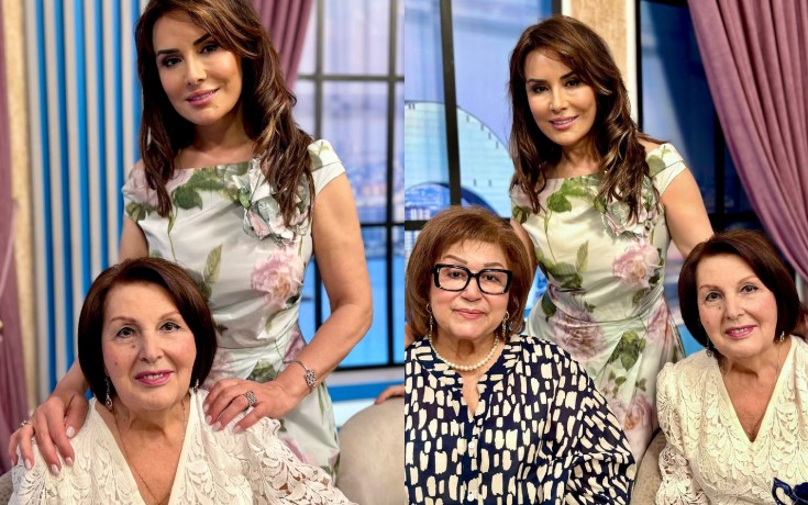 Ofeliya Sənaninin 85 yaşını belə təbrik etdi - Fotolar