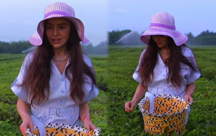 Leyla Əliyevanın Lənkərandan maraqlı paylaşımı - Video