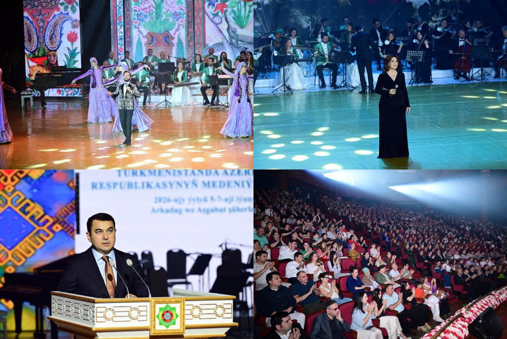 Aşqabadda qala konsert keçirilib - Fotolar