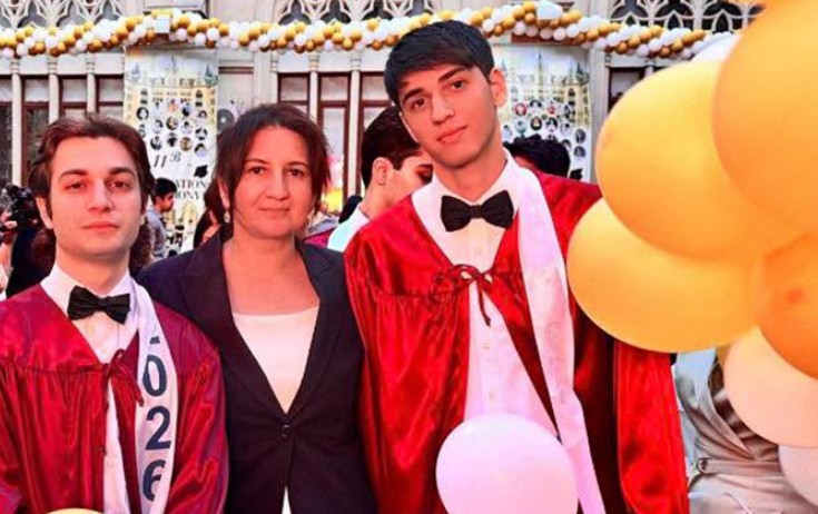 Polad Həşimovun oğlu da məzun oldu - Foto