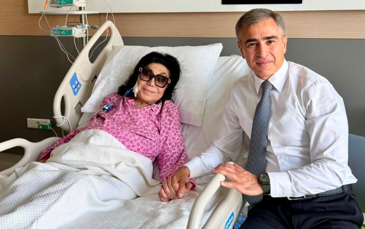 Flora Kərimova xəstəxanaya yerləşdirildi - Müalicəsini Mehriban Əliyeva nəzarətə götürdü