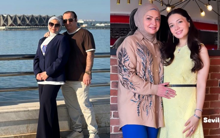 Xalq artistinin üçüncü nəvəsi doğulacaq - Fotolar