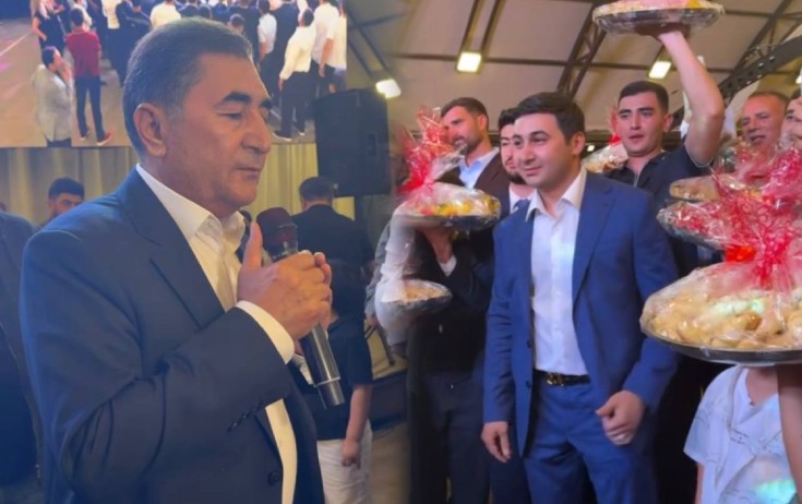 Zabit Nəbizadə oğluna gəlinsiz toy etdi - Video