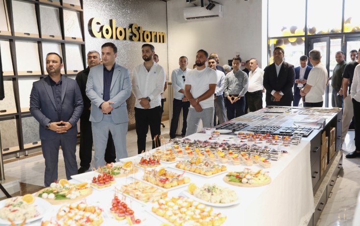"ColorStorm"un Abşeron Ticarət Mərkəzində böyük mağaza və "showroom" açılışı oldu