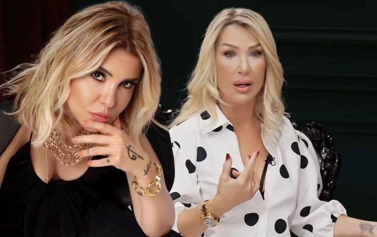 Seda Sayanla Gülbən Ergendən bir-birinə ağır sözlər - Video