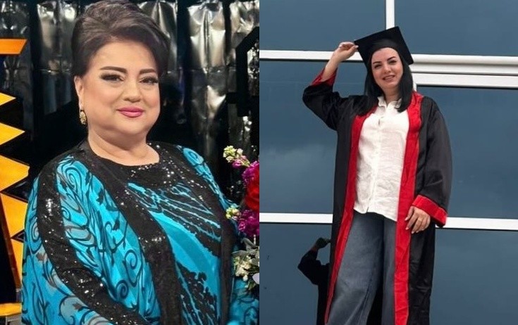 Səkinə İsmayılovanın da qızı məzun oldu - Fotolar
