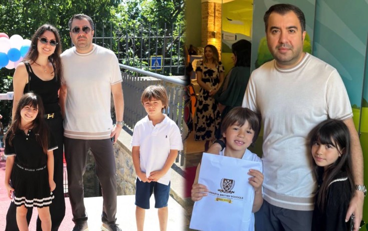 Safurə övladlarının xoş günündən paylaşım etdi - Fotolar