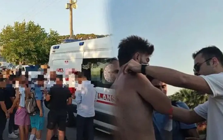 "Daha 17"nin heyəti ilə market işçiləri arasında dava - 1 yaralı
