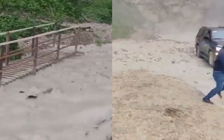 Lazaya sel gəldi - Video